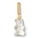 Crystal Haze Nostalgia Bear Pave Pendant - Ice