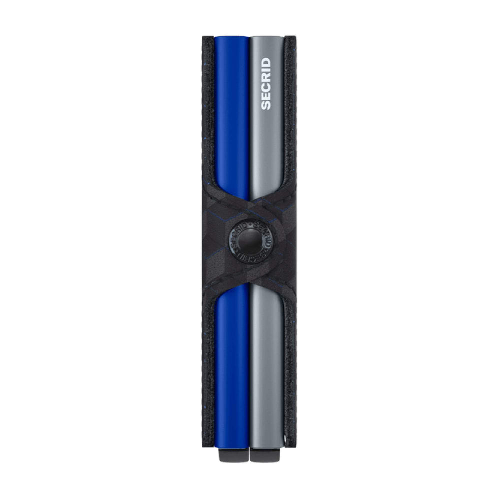 Dupli novčanik Optical Titanium Blue brenda Secrid