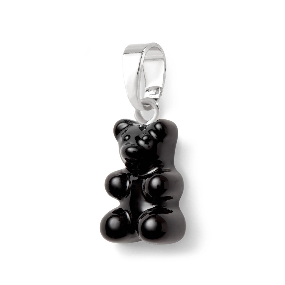 Nostalgia bear privjesak - Black srebrni brenda Crystal Haze