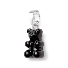 Nostalgia bear privjesak - Black srebrni brenda Crystal Haze