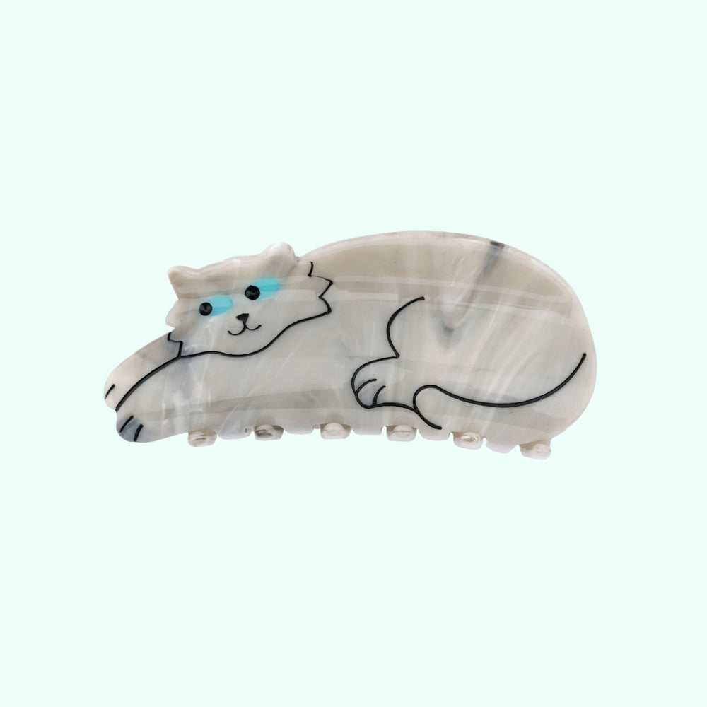 Coucou Suzette Kopča za kosu Grey Cat - dodaci za kosu