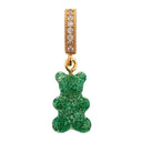 Crystal Haze Nostalgia bear Pave privjesak - Green Haze