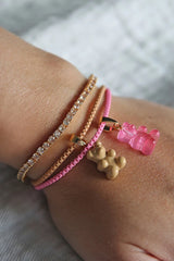 Nostalgia bear privjesak - Salt Caramel brenda Crystal Haze